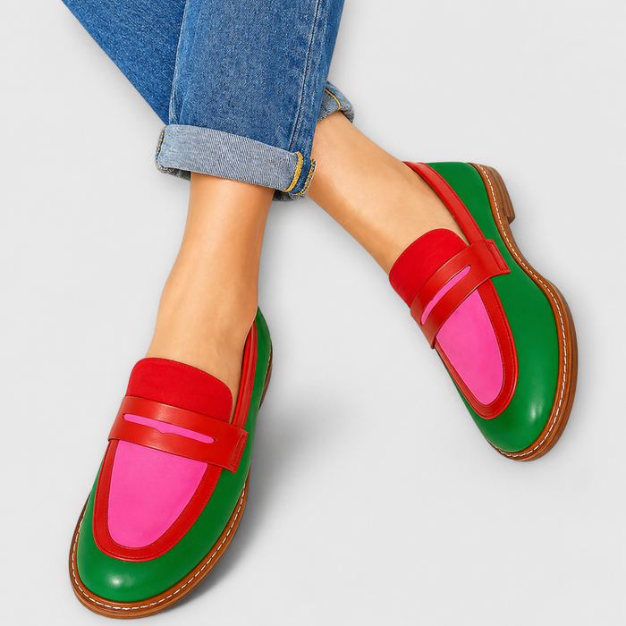 Nyla™ | Contrast Casual Loafers