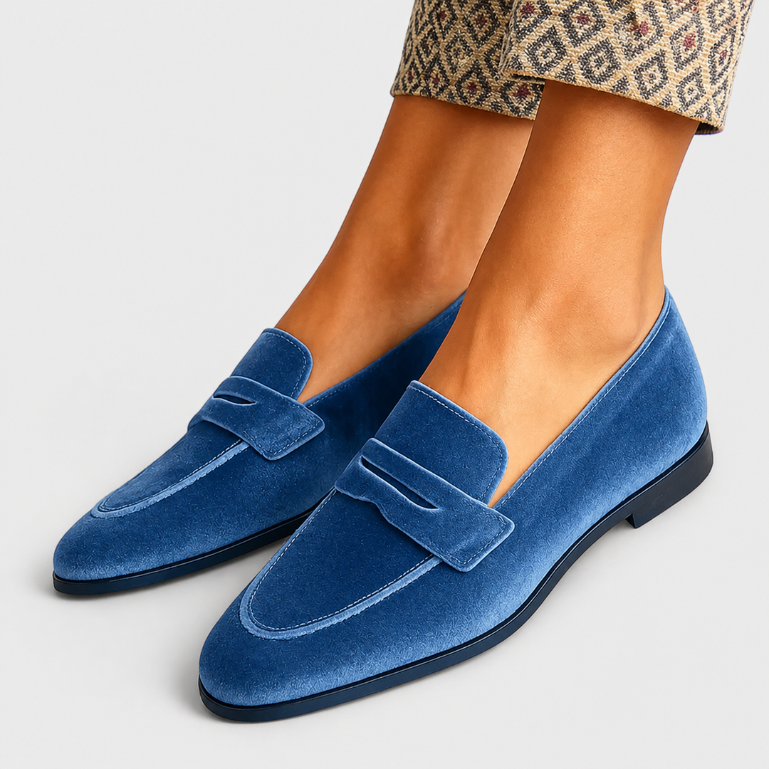 Louise™ | Soft Velvet Loafers