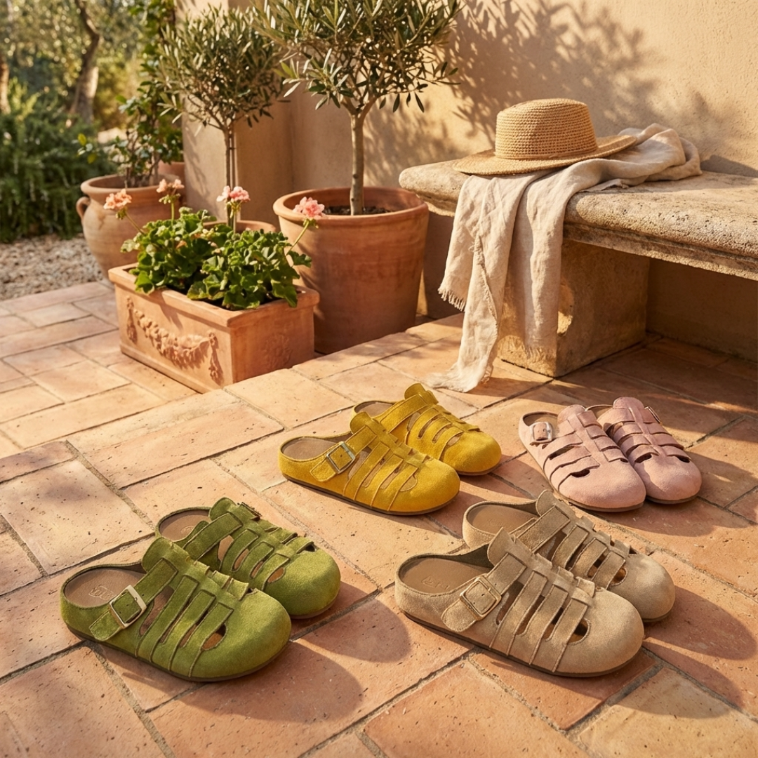 Clara | Open-Back Comfort Mule Sandals