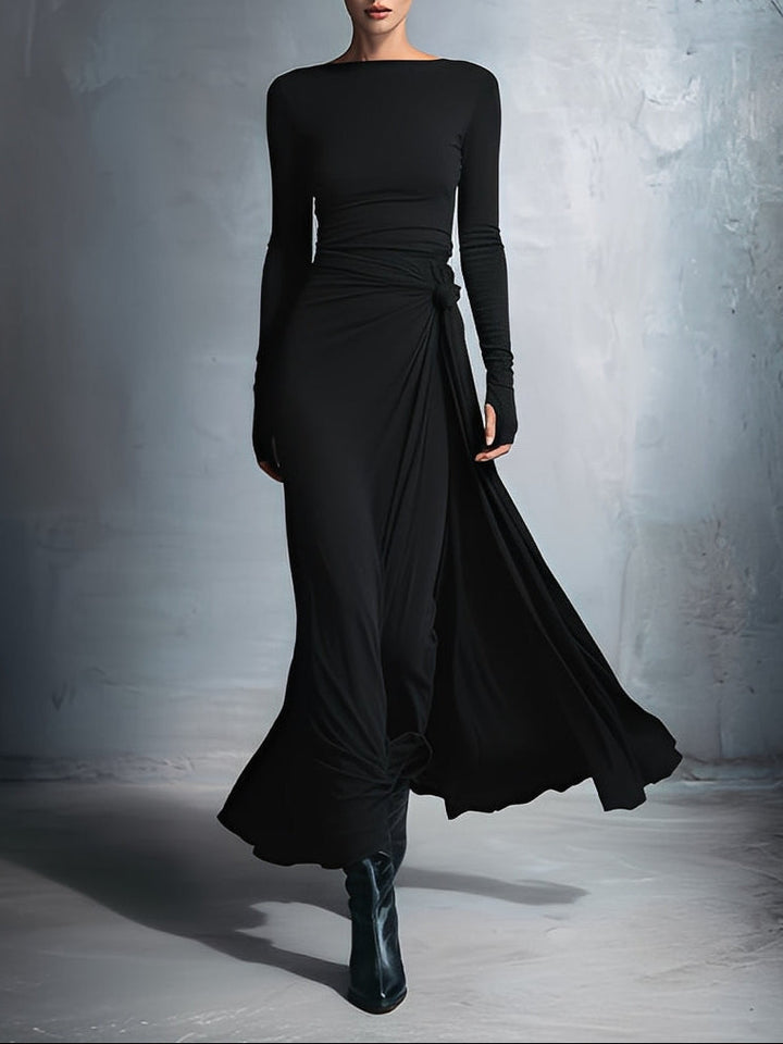 Alba - Maxi Dress with Side Knot