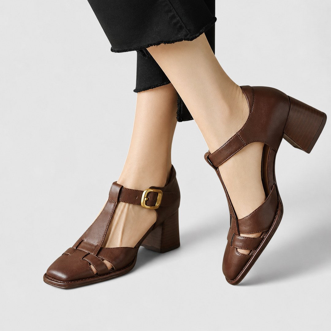 Scarlett – Orthopedic T-Strap Sandals