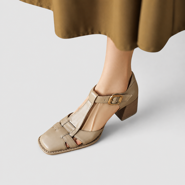 Scarlett – Orthopedic T-Strap Sandals