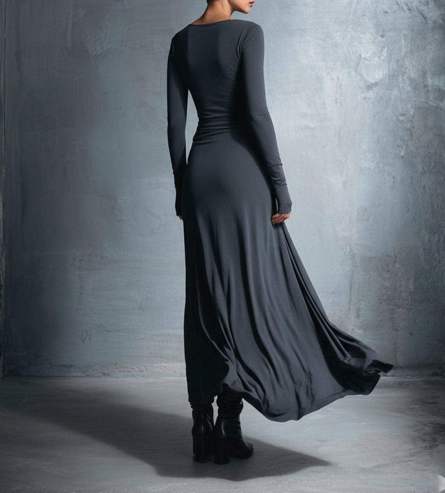Alba - Maxi Dress with Side Knot