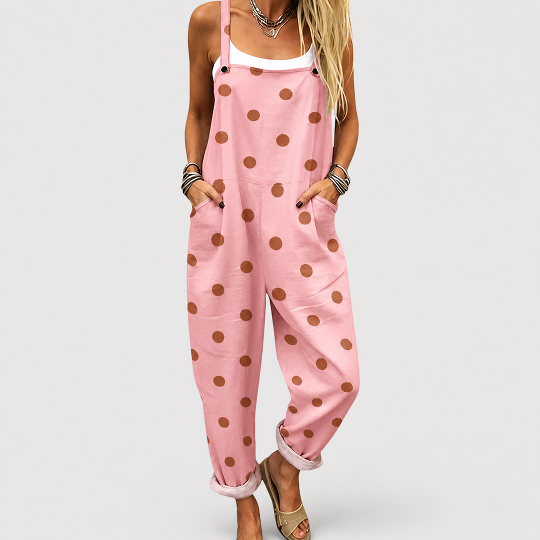 Lightweight Printed Jumpsuit