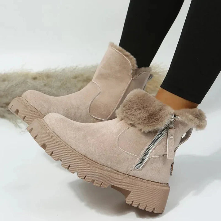 Nora - Warm Comfortable Winter Ankle Boots