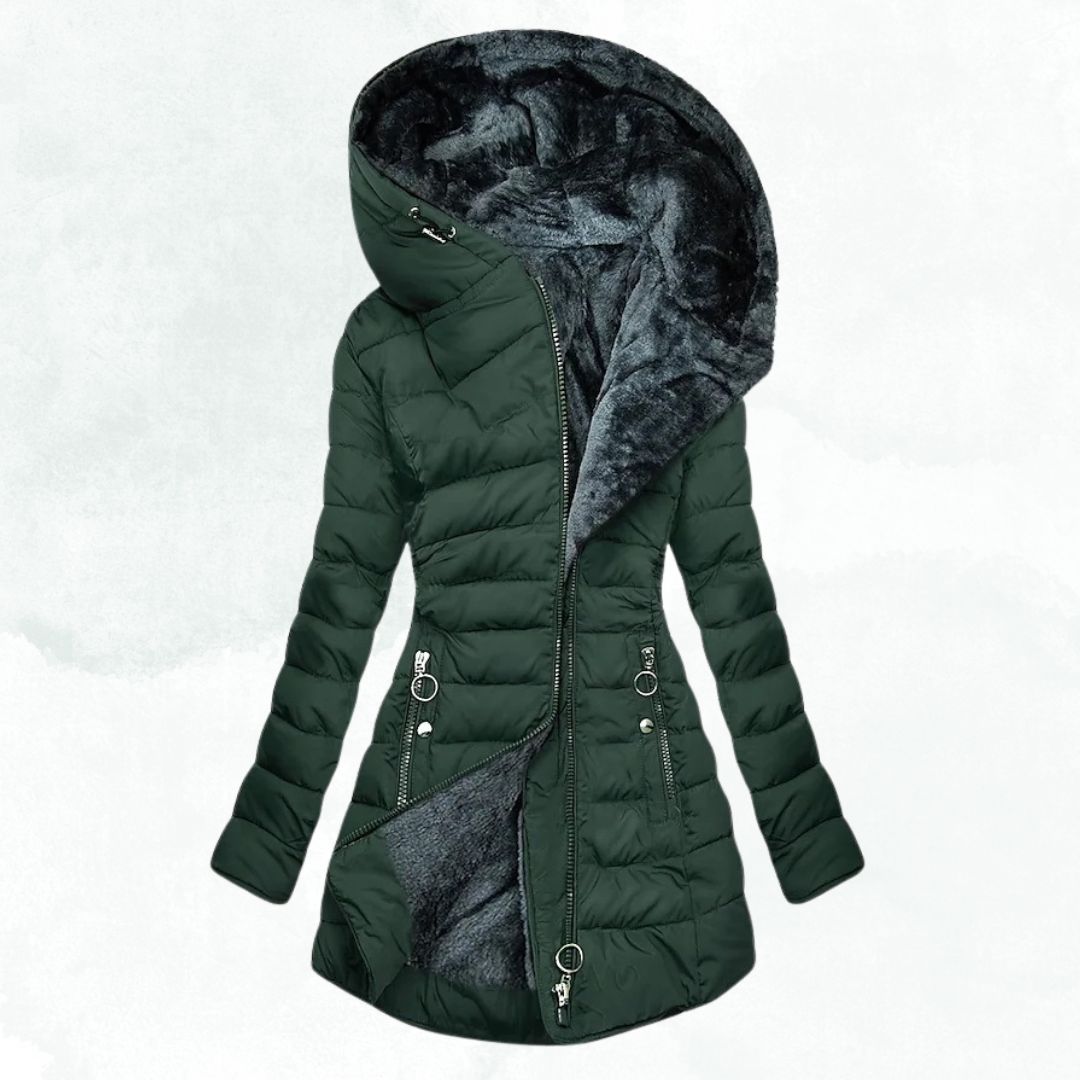 Valenne winter jacket with warm fur lining