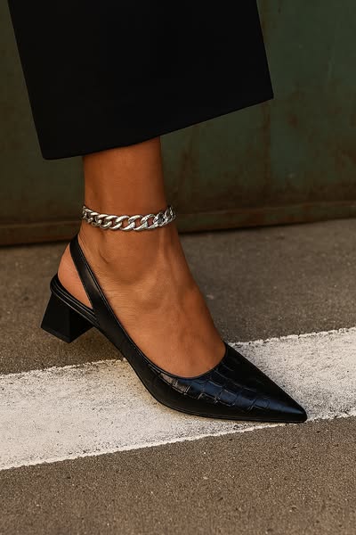Olga - Elegant Block-Heel Shoes