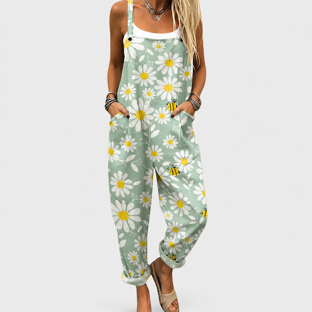 Lightweight Printed Jumpsuit