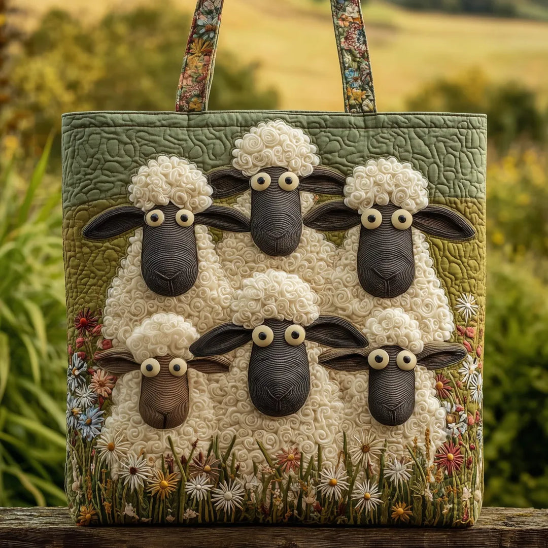 Five Sheep Artisan Tote Bag