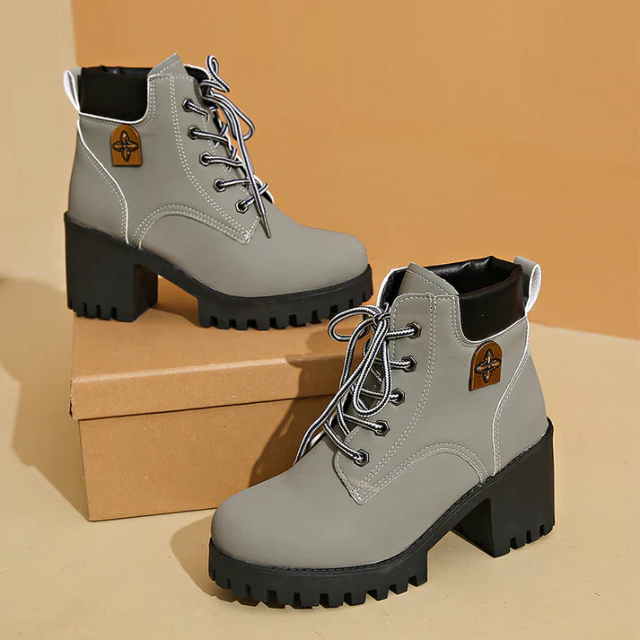Emma | Platform Heel Ankle Boots