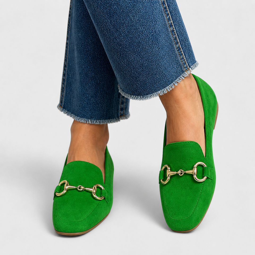 Taliah™ | Elegant Buckle Loafers