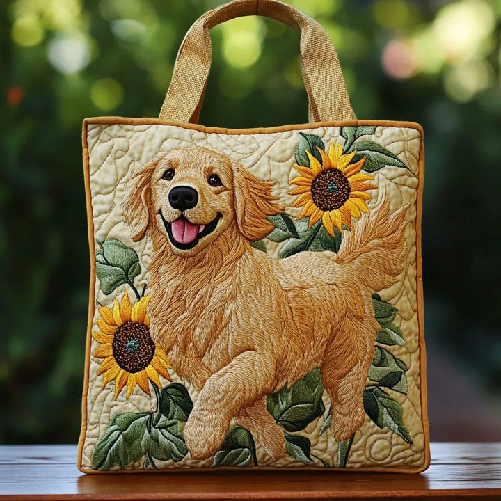 Golden Retriever Artisan Tote Bag