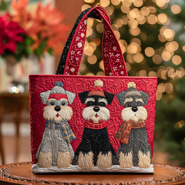 Three Schnauzers Artisan Tote Bag