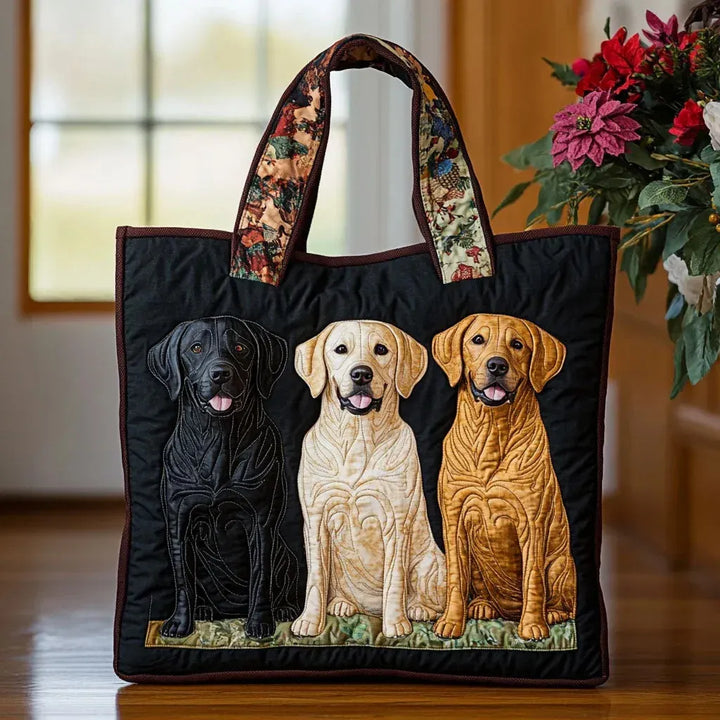 Three Labradors Artisan Tote Bag