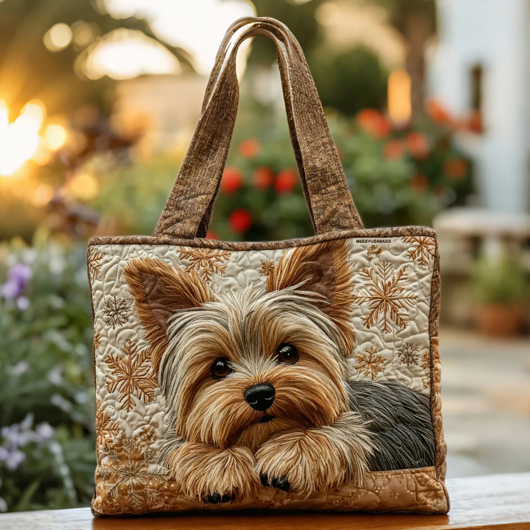 Adorable Yorkshire Artisan Tote Bag