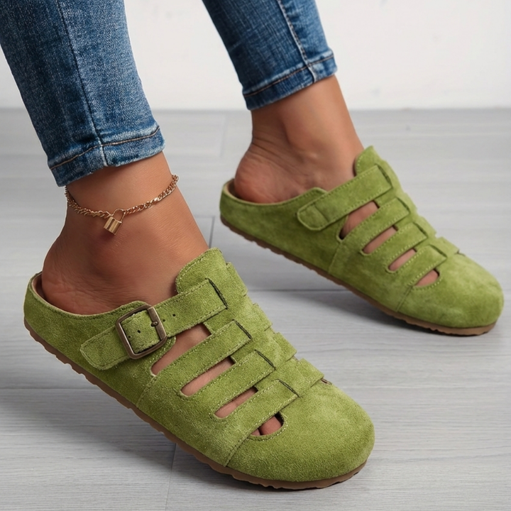 Clara | Open-Back Comfort Mule Sandals