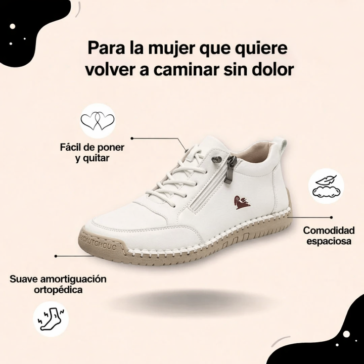 Mira - Comfortable Zip Orthopedic Sneakers