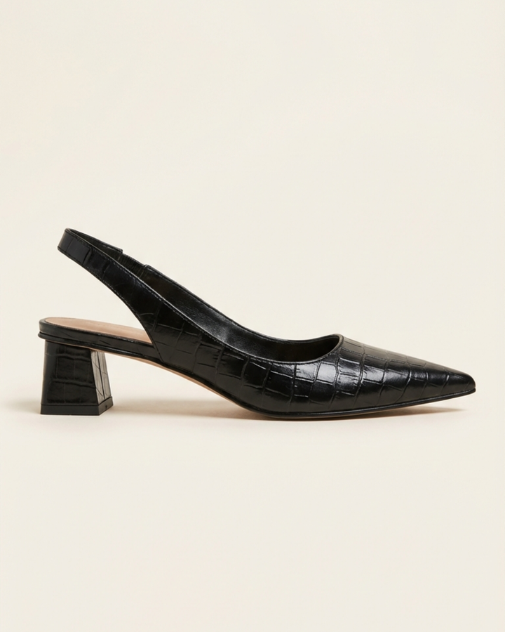 Olga - Elegant Block-Heel Shoes