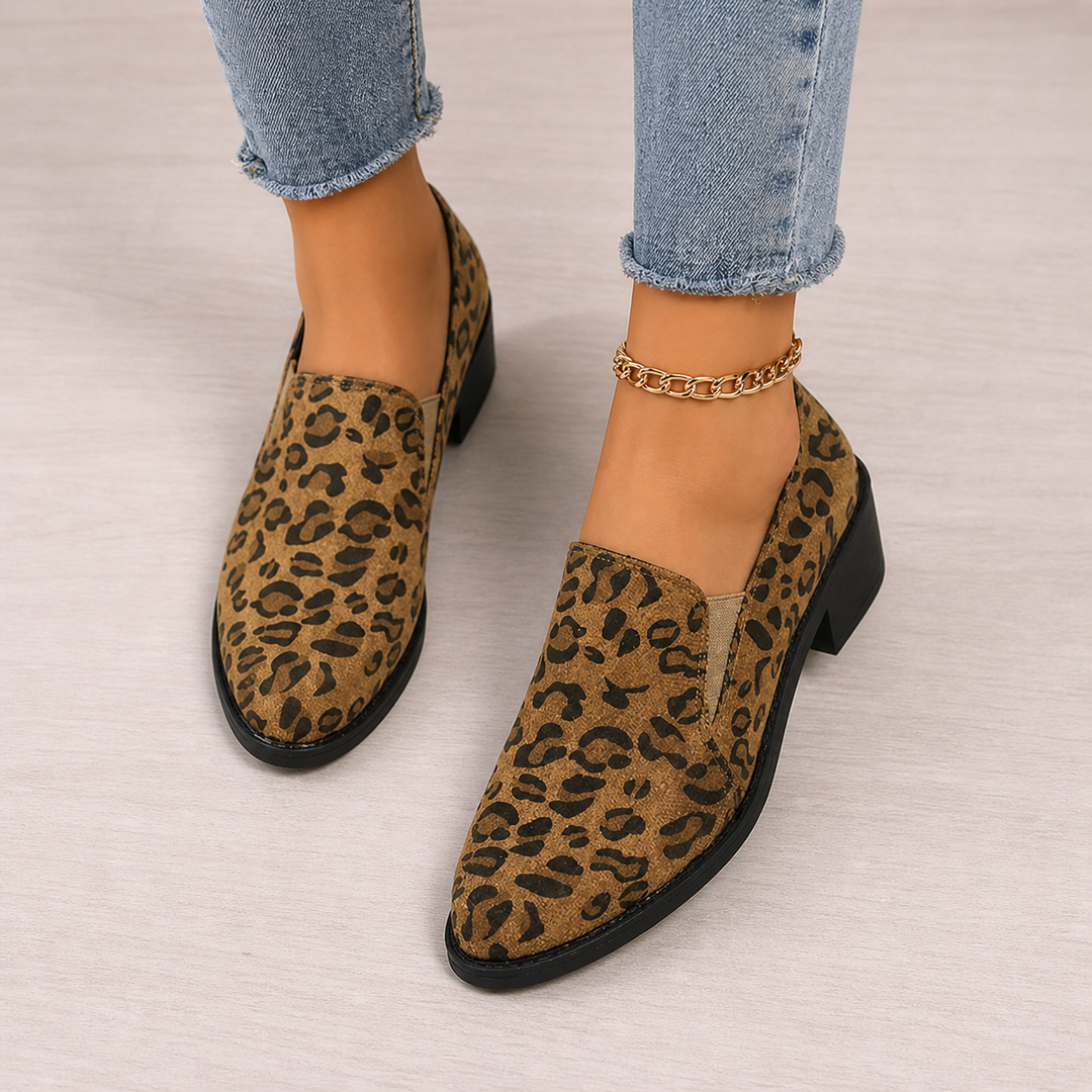 Angélique™ | Leopard Loafers