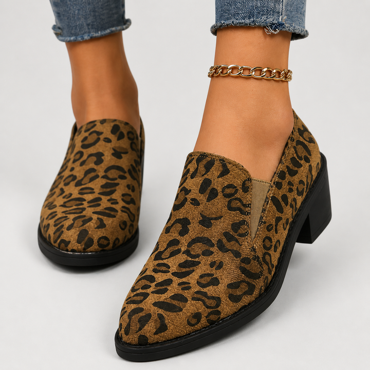 Angélique™ | Leopard Loafers