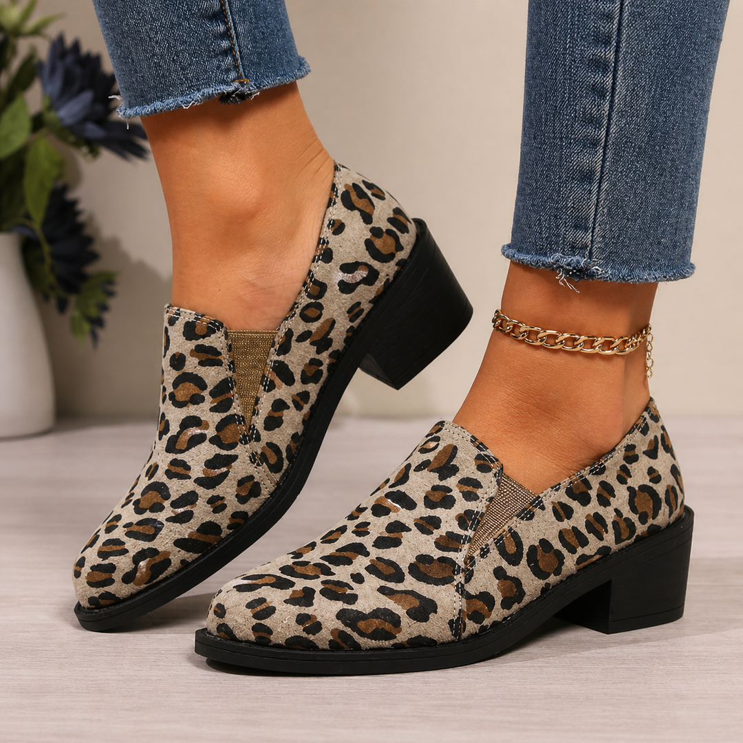 Angélique™ | Leopard Loafers