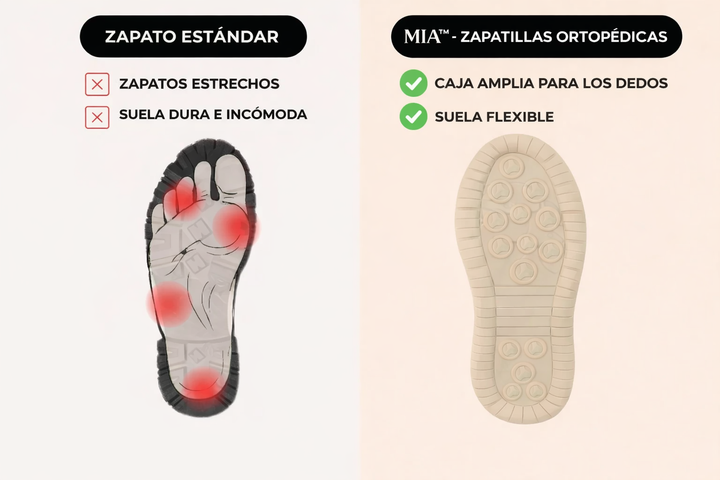 Mia - Sneakers orthopedic