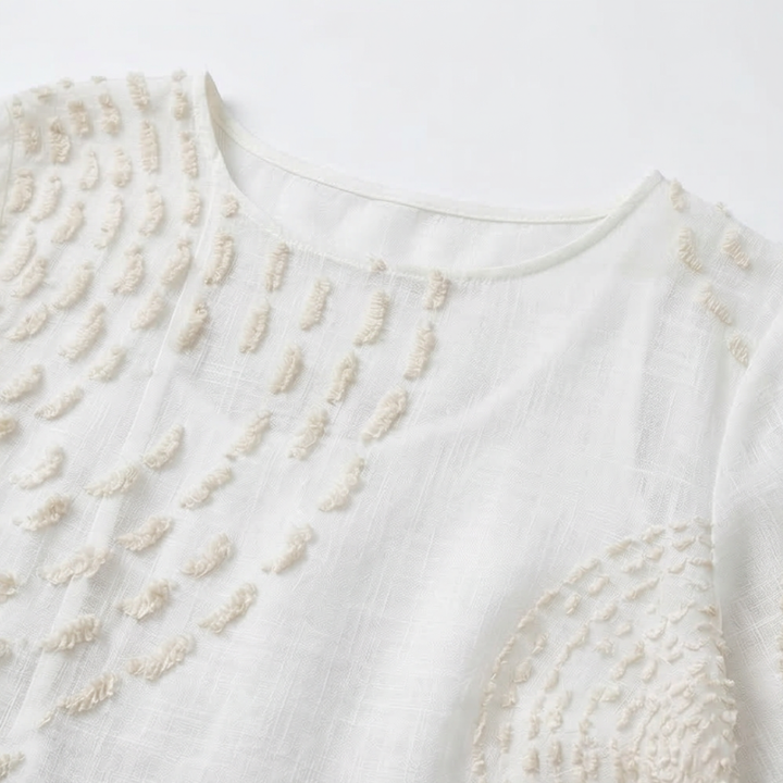Embroidered Casual Dress