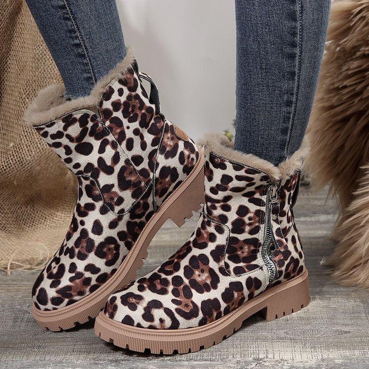 Nora - Warm Comfortable Winter Ankle Boots