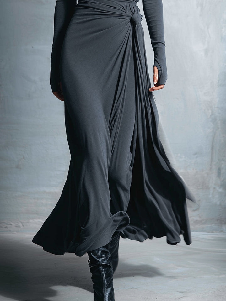 Alba - Maxi Dress with Side Knot