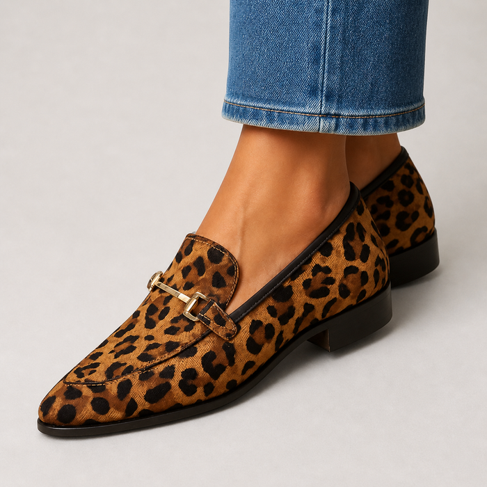 Rita™ | Wild Print Loafers