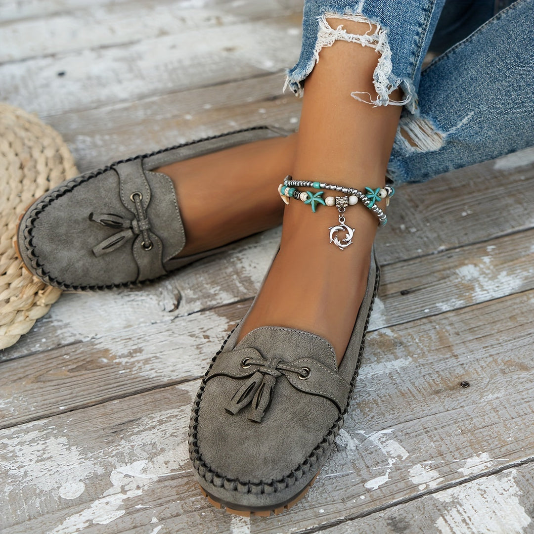 Bella - Classic Tassel Loafers