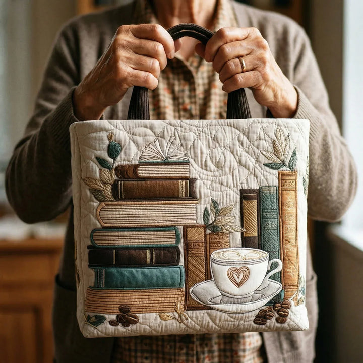 Coffee Chapter Artisan Tote Bag