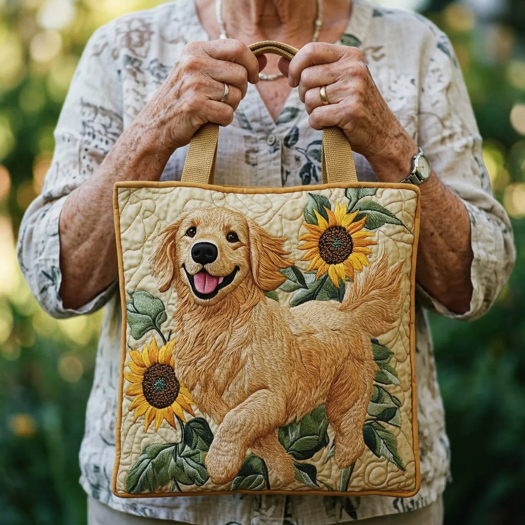 Golden Retriever Artisan Tote Bag
