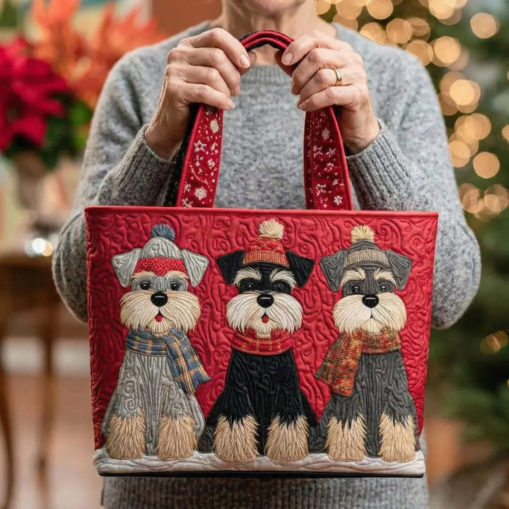 Three Schnauzers Artisan Tote Bag
