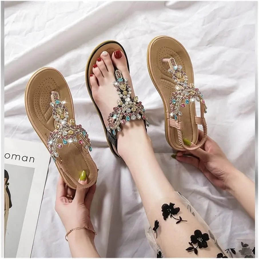 Esmeralda - Handcrafted Jewel Sandals