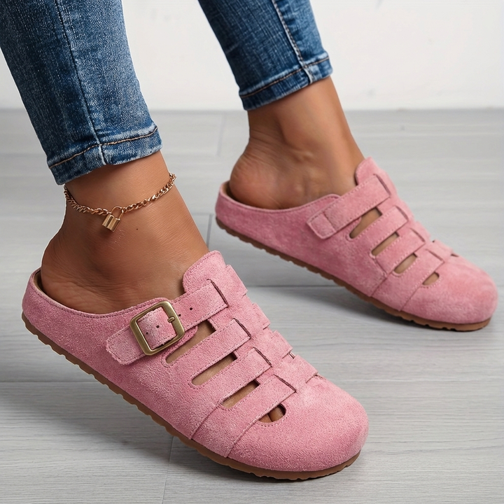 Clara | Open-Back Comfort Mule Sandals