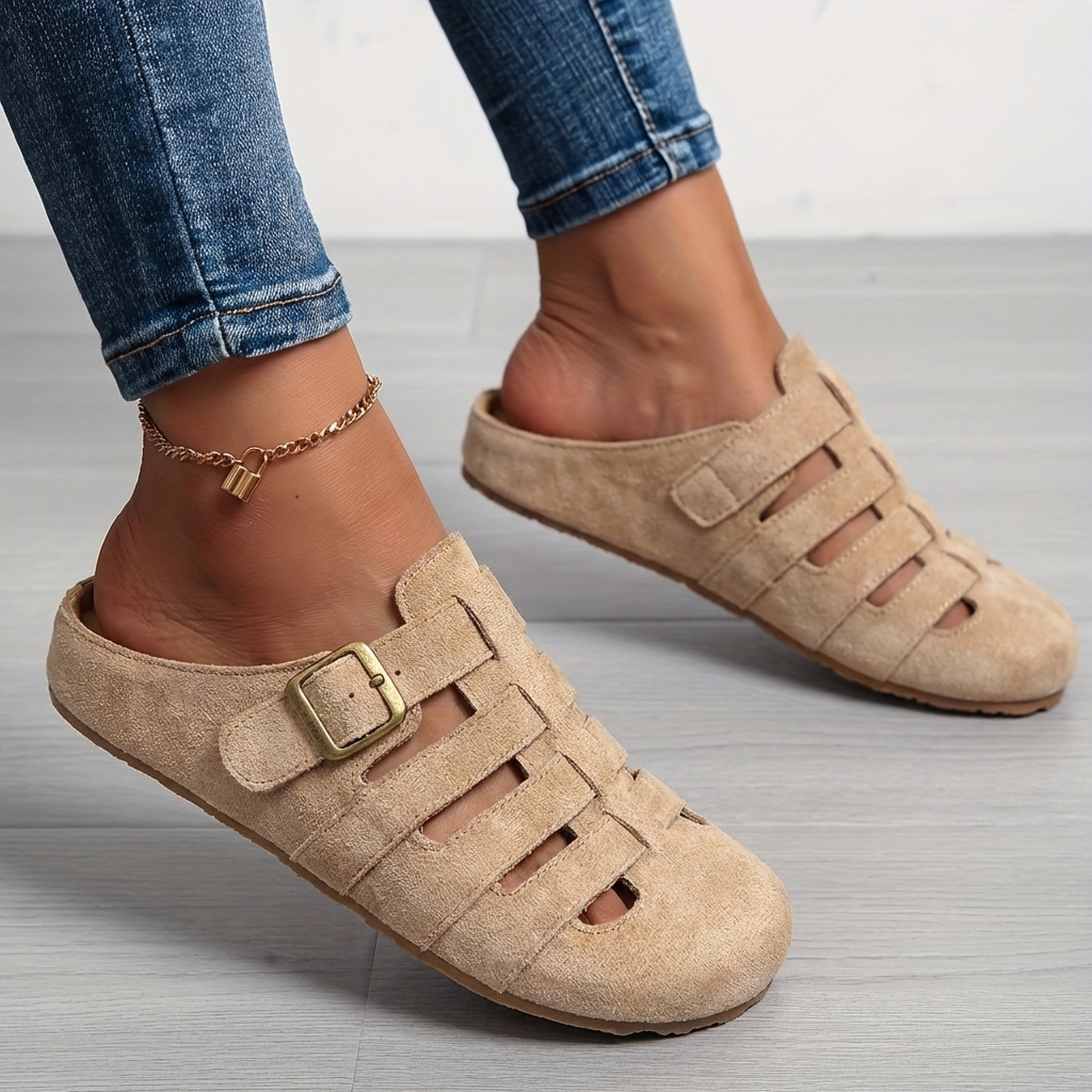 Clara | Open-Back Comfort Mule Sandals
