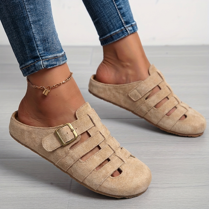 Clara | Open-Back Comfort Mule Sandals