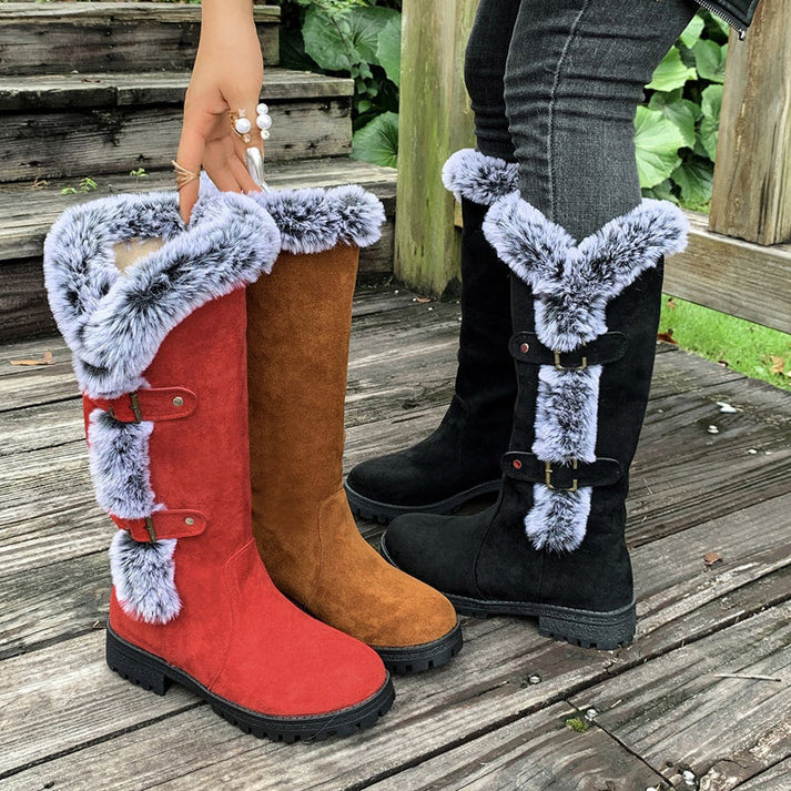 Nora - Warm-Lined Snow Boots