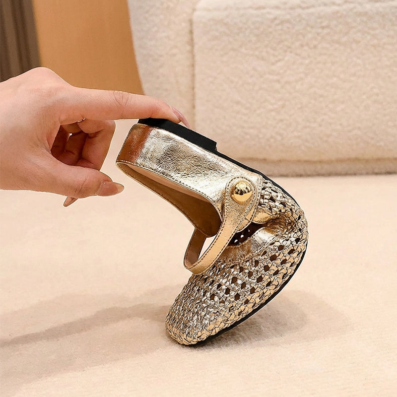 Bella | Open-Back Mary Jane Mules