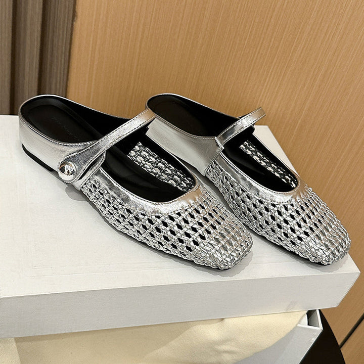 Bella | Open-Back Mary Jane Mules